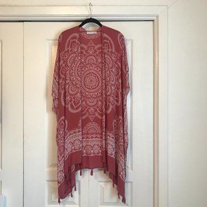 New York and Company Kimono with Tassels